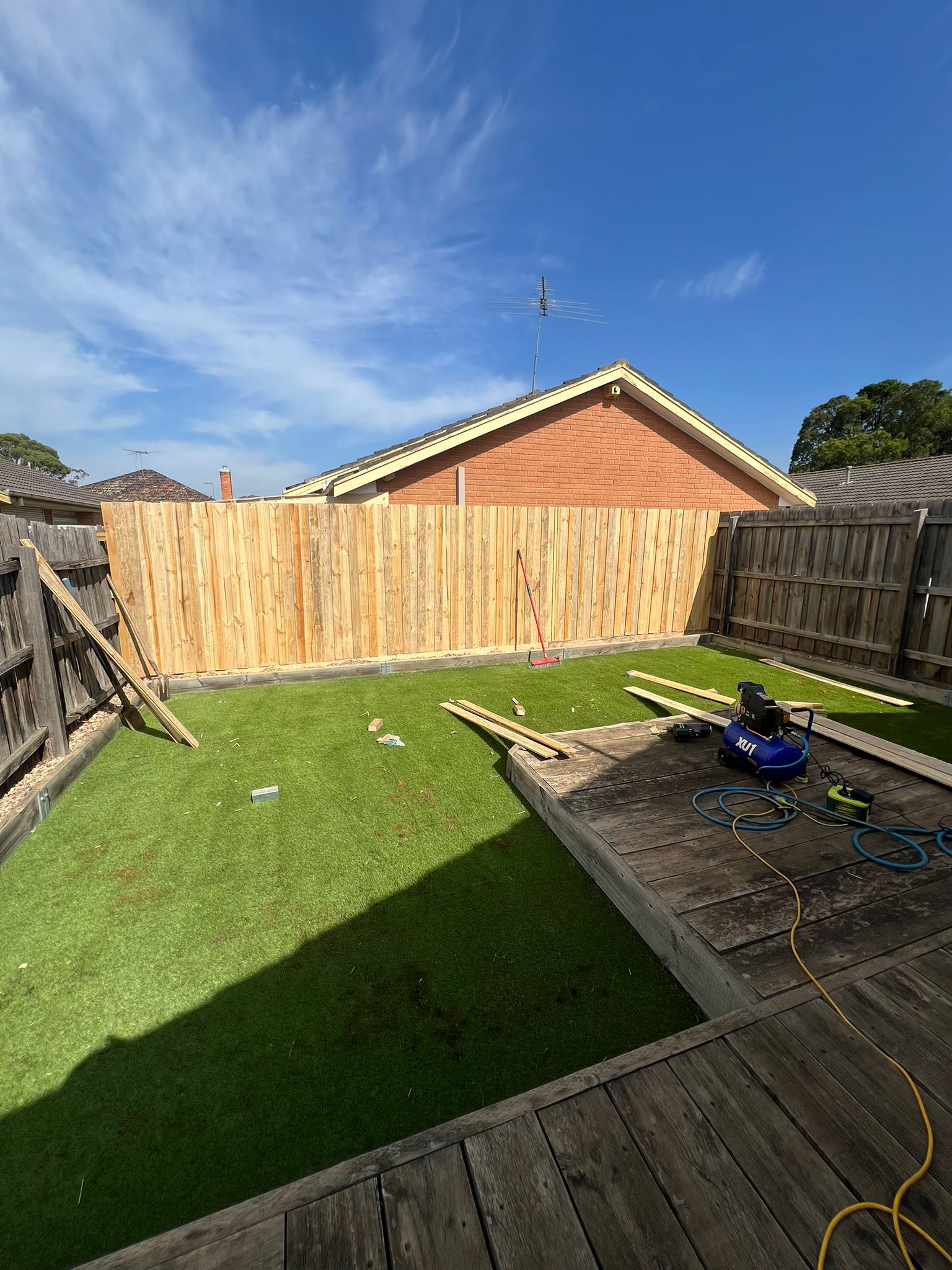 Timber paling replacement, Sunshine